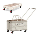 360° Rotating Foldable Storage Cart – Heavy-Duty.