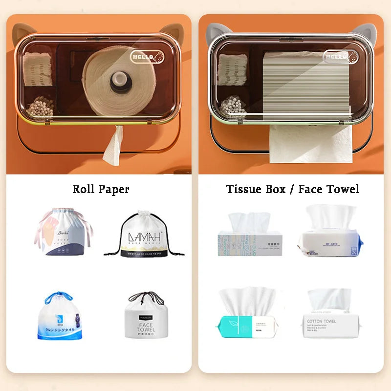 Multifunctional Toilet Paper Holder