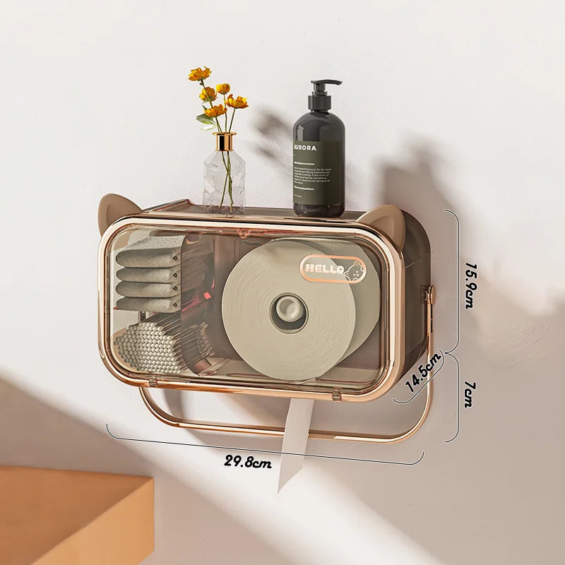Multifunctional Toilet Paper Holder