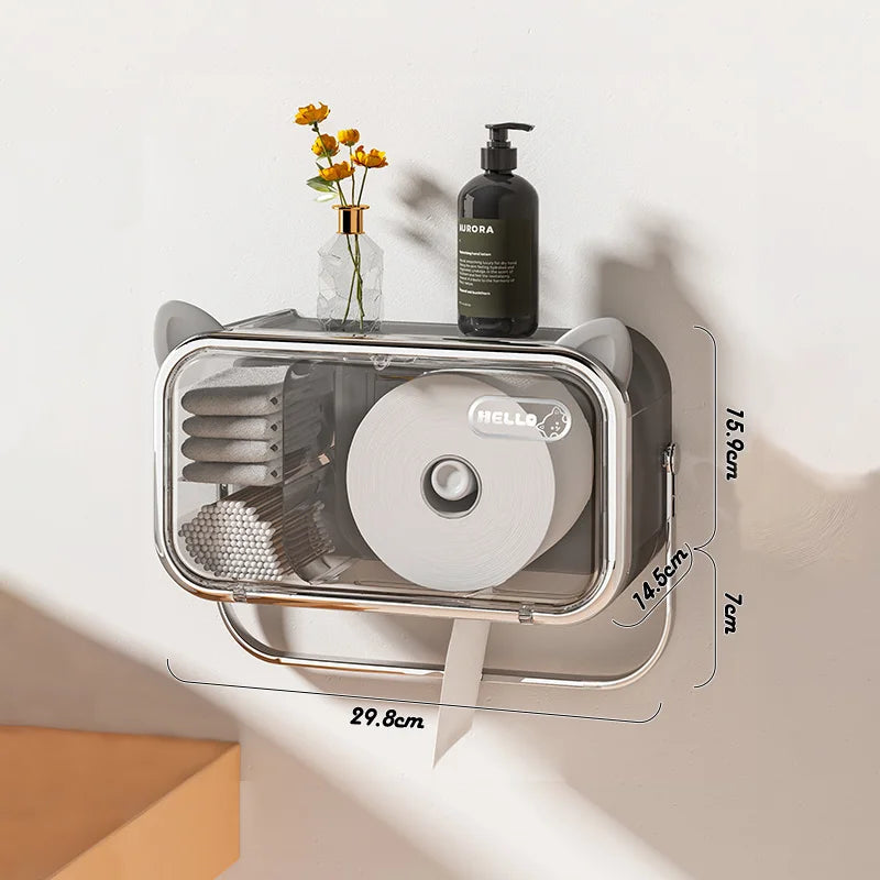 Multifunctional Toilet Paper Holder
