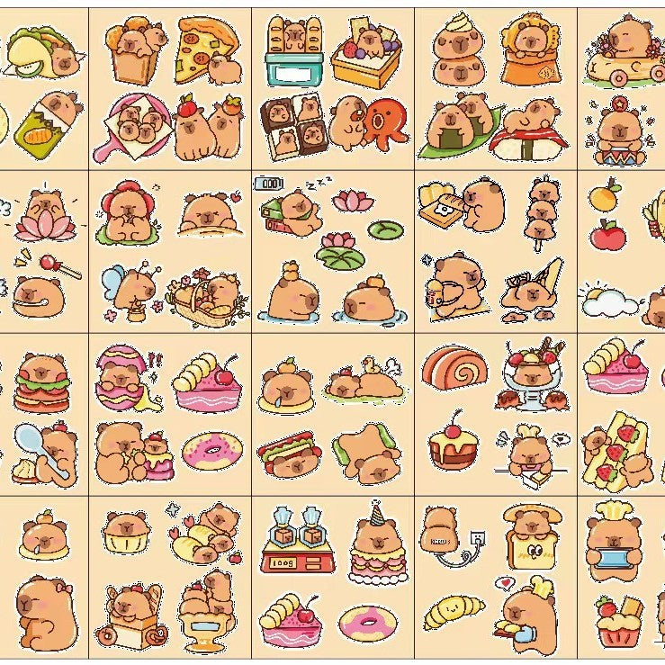 Kapibara Planner Stickers