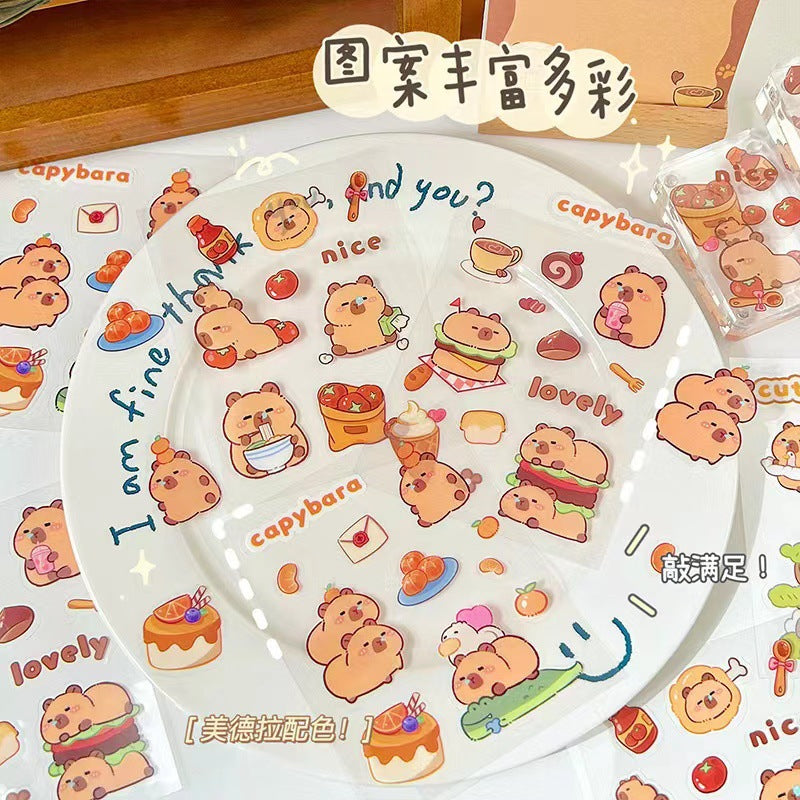 Kapibara Planner Stickers