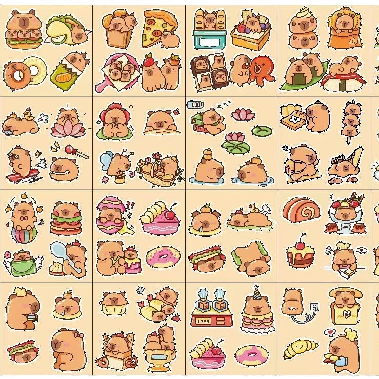 Kapibara Planner Stickers