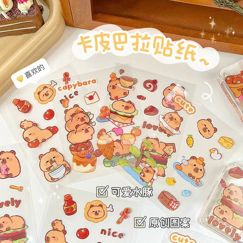 Kapibara Planner Stickers