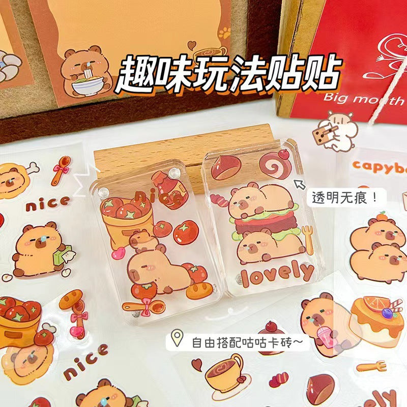 Kapibara Planner Stickers