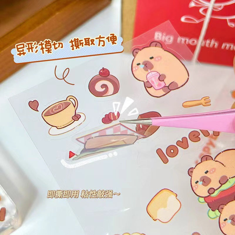 Kapibara Planner Stickers