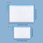 10Pcs Mesh Zipper Pouch