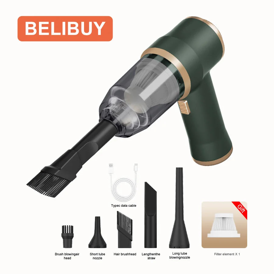 Portable Vacuum Cleaner with Long Life Battery