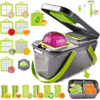 22 in 1 Vegetable Chopper with Stainless Steel Blade