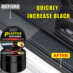 Back‑to‑Black Car Plastic & Leather Restorer – Gloss Finish