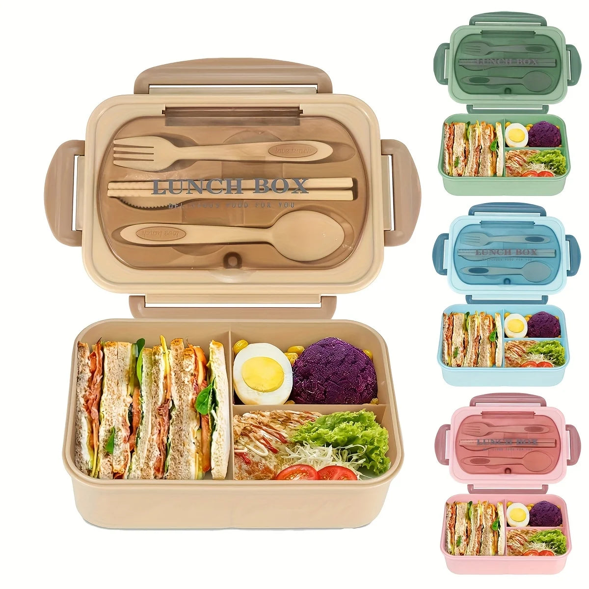 1pc Insulated Lunch Box, Bento Box
