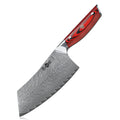 YIZEMA 7" Cleaver Knife Japanese Damascus Steel