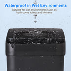2 Pack 12L Bathroom Automatic Trash Can Touchless Motion Sensor Slim Garbage Can