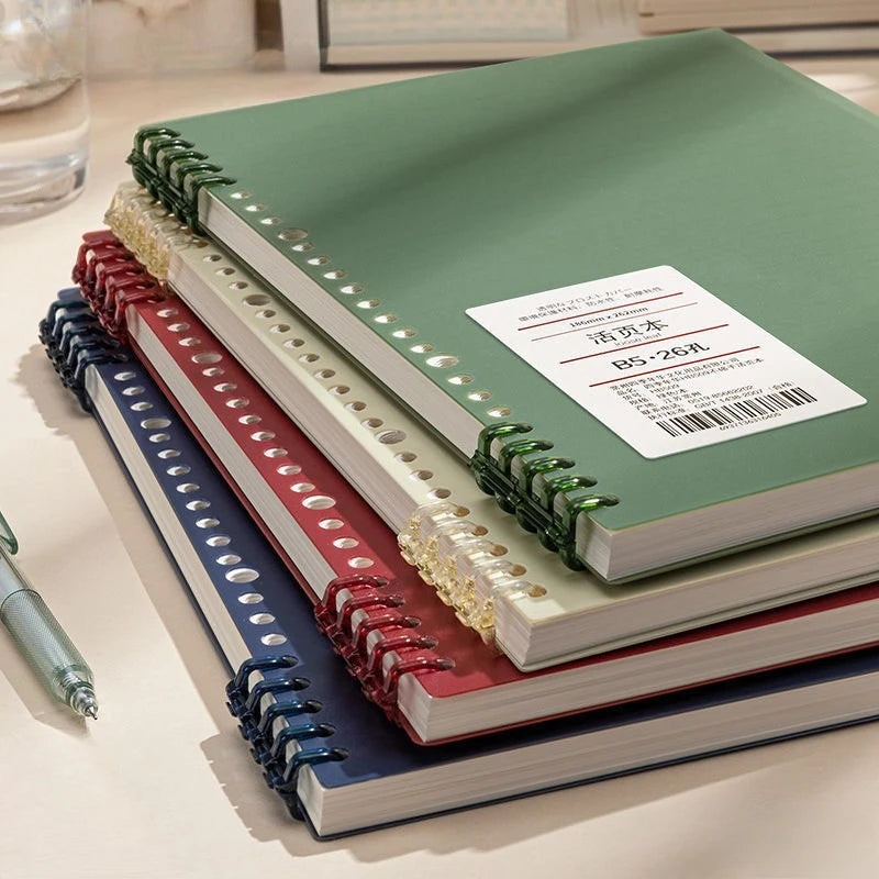 60-Sheet B5 Vintage High Aesthetic Notebook Loose
