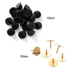 100pcs PVC Rubber Pin