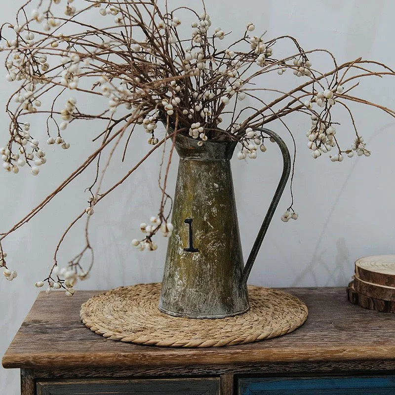 Natural Rattan Round Pot Mats – Handwoven Heat Insulation