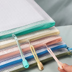 10Pcs Mesh Zipper Pouch