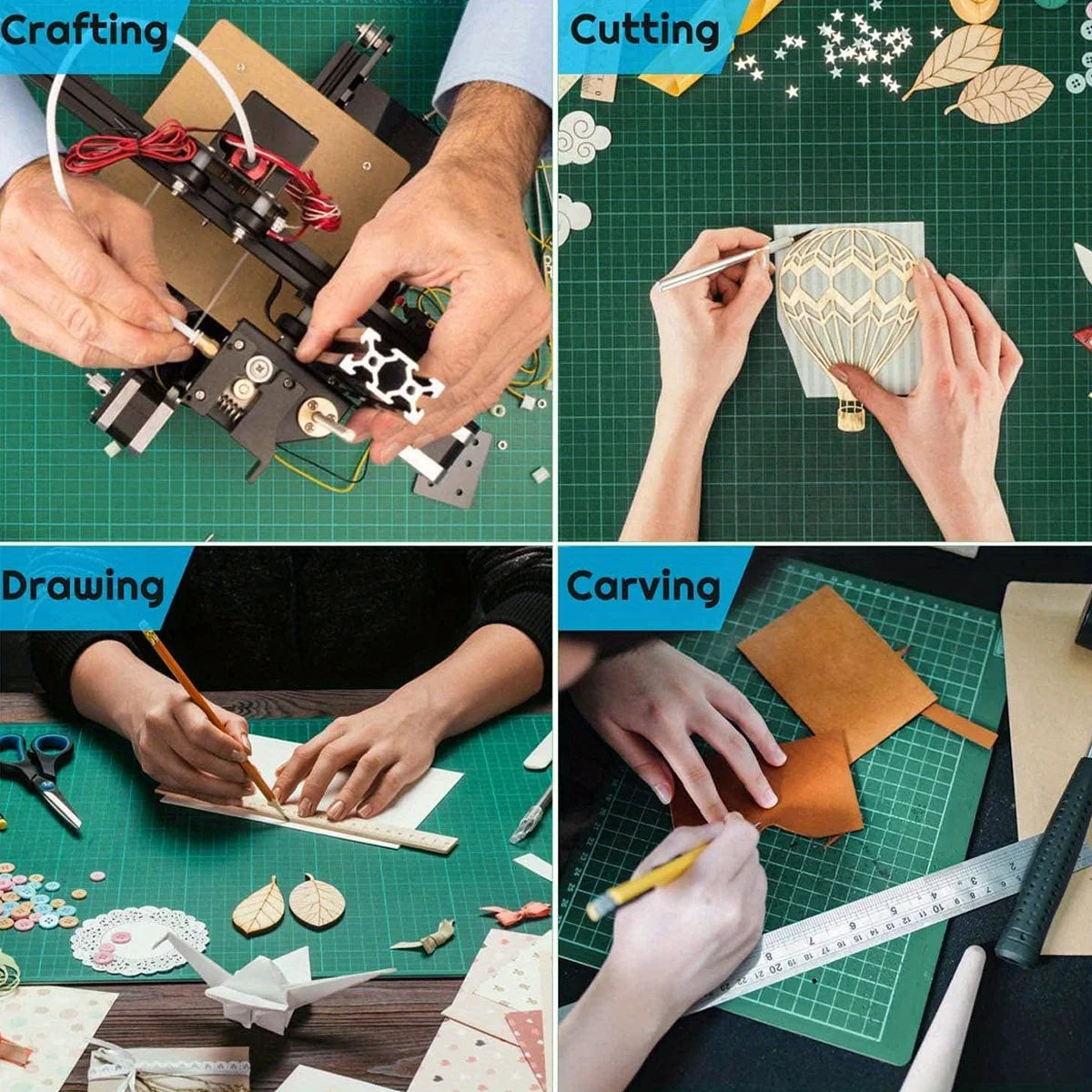 A3/A4/A5 Multifunction Cutting Mat