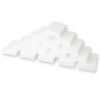 100 Pcs/lot Melamine Sponge Eraser White Cleaning Tools