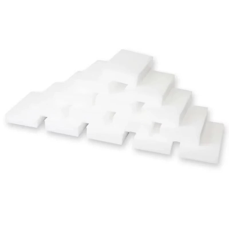100 Pcs/lot Melamine Sponge Eraser White Cleaning Tools