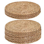 Natural Rattan Round Pot Mats – Handwoven Heat Insulation