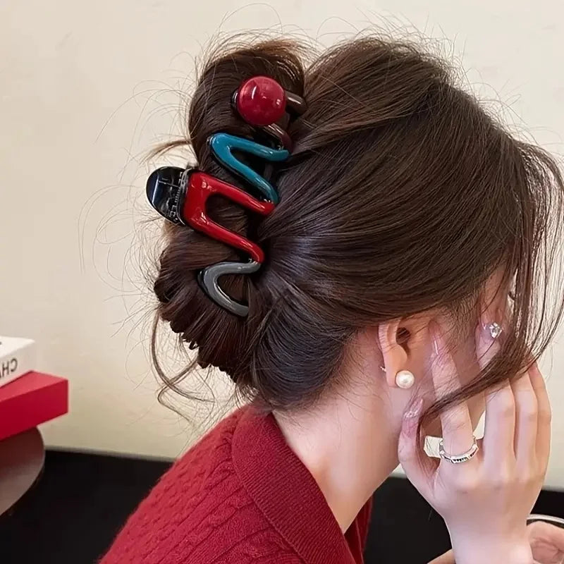 4Pcs Elegant Large Hair Claw Clips