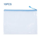 10Pcs Mesh Zipper Pouch