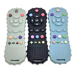 1/3PCS Baby Remote Control Silicone Teether