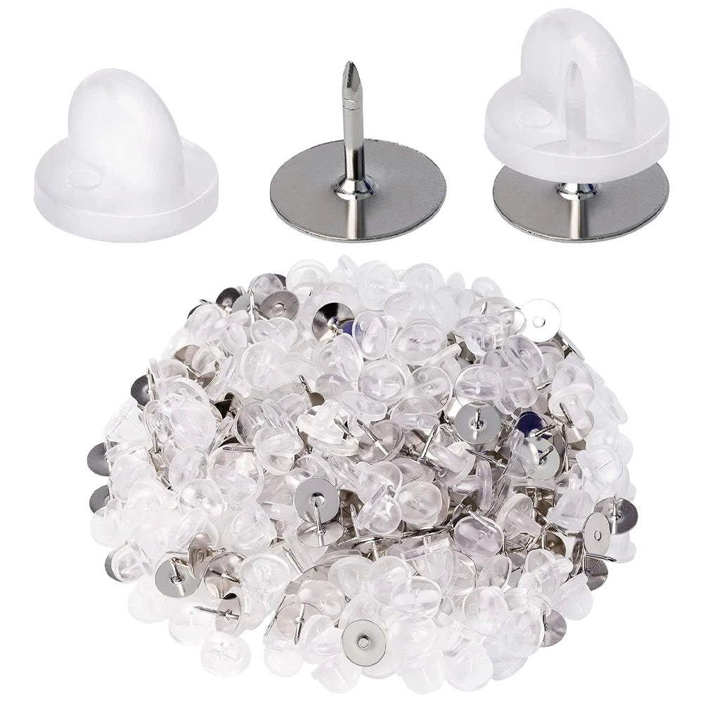 100pcs PVC Rubber Pin