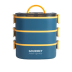 3‑Layer Bento Box Lunch Container – Stackable & Leak‑Proof
