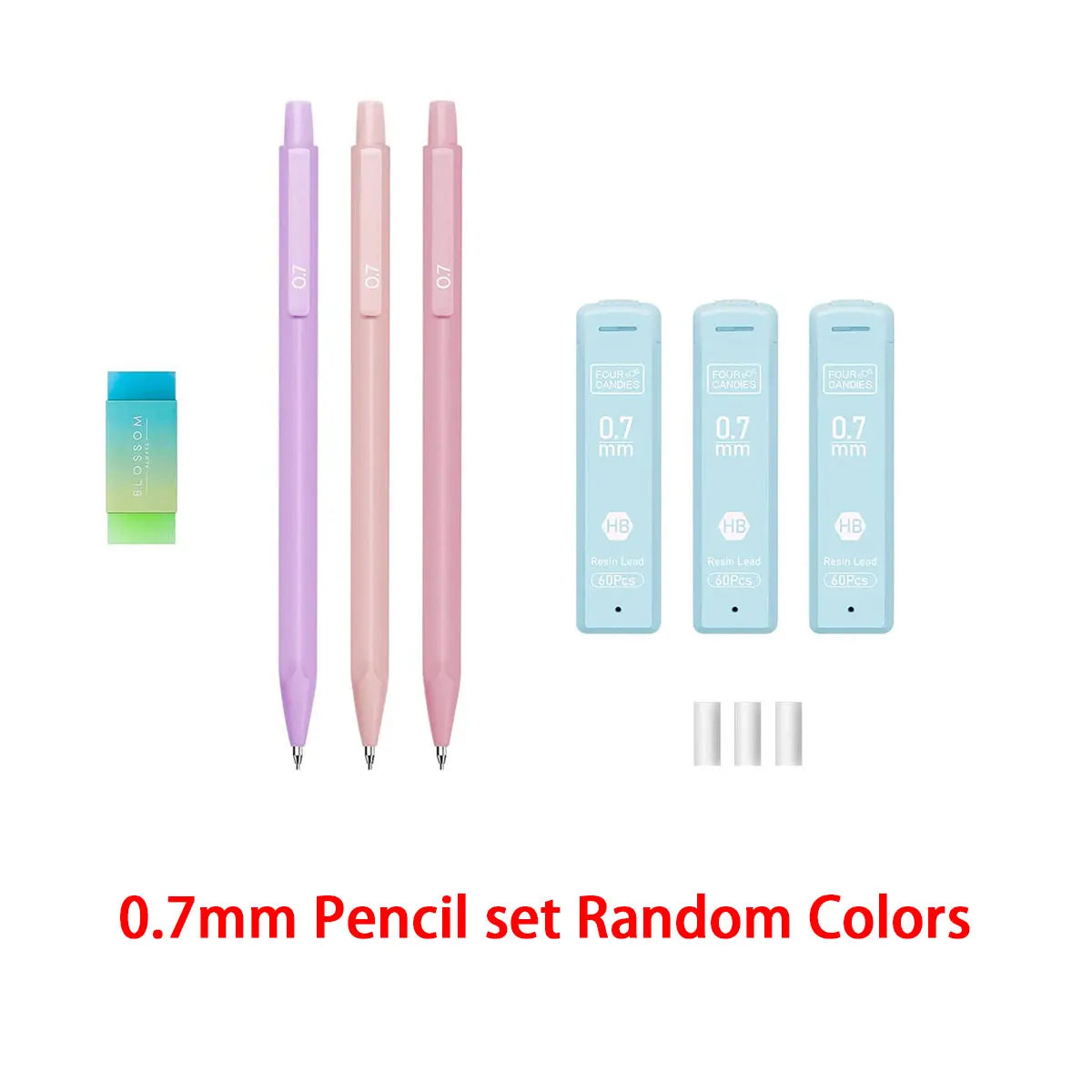 Pastel Mechanical Pencil - Set of 6