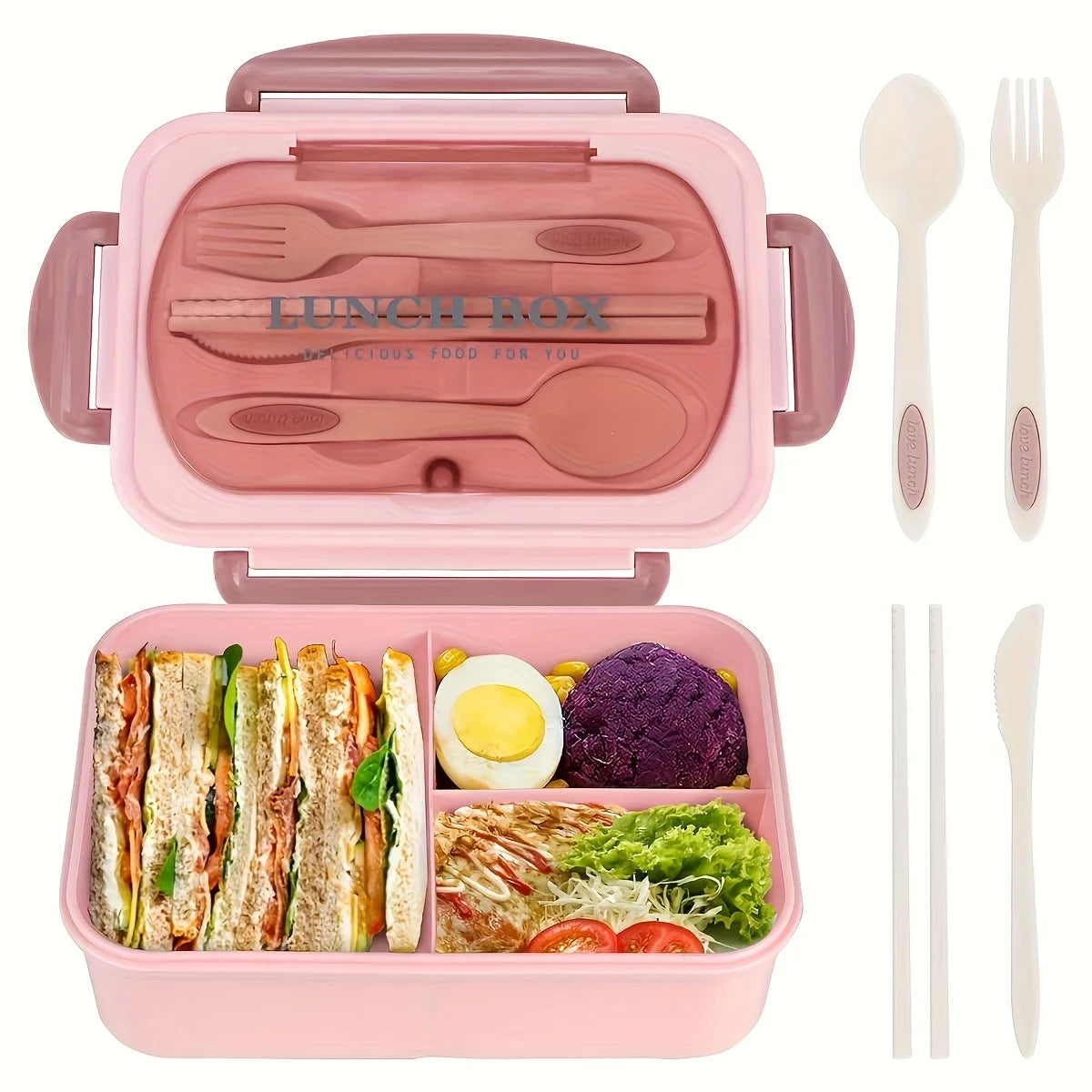 1pc Insulated Lunch Box, Bento Box