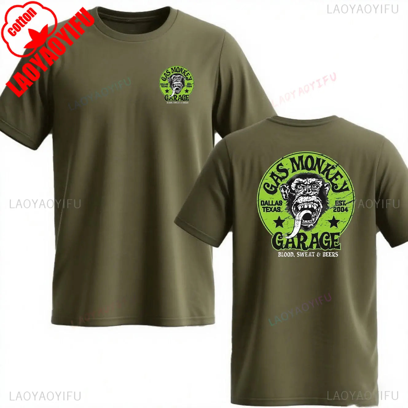 Trending Gas Monkeys Garage Short Sleeved T-Shirt