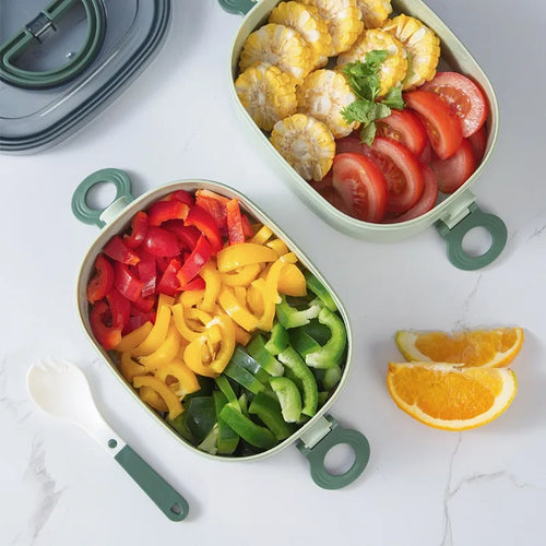 3‑Layer Bento Box Lunch Container – Stackable & Leak‑Proof