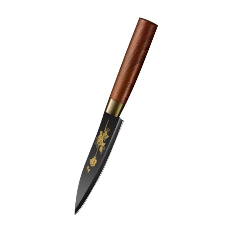 Deluxe Gold Titanium Plated Kitchen Knives
