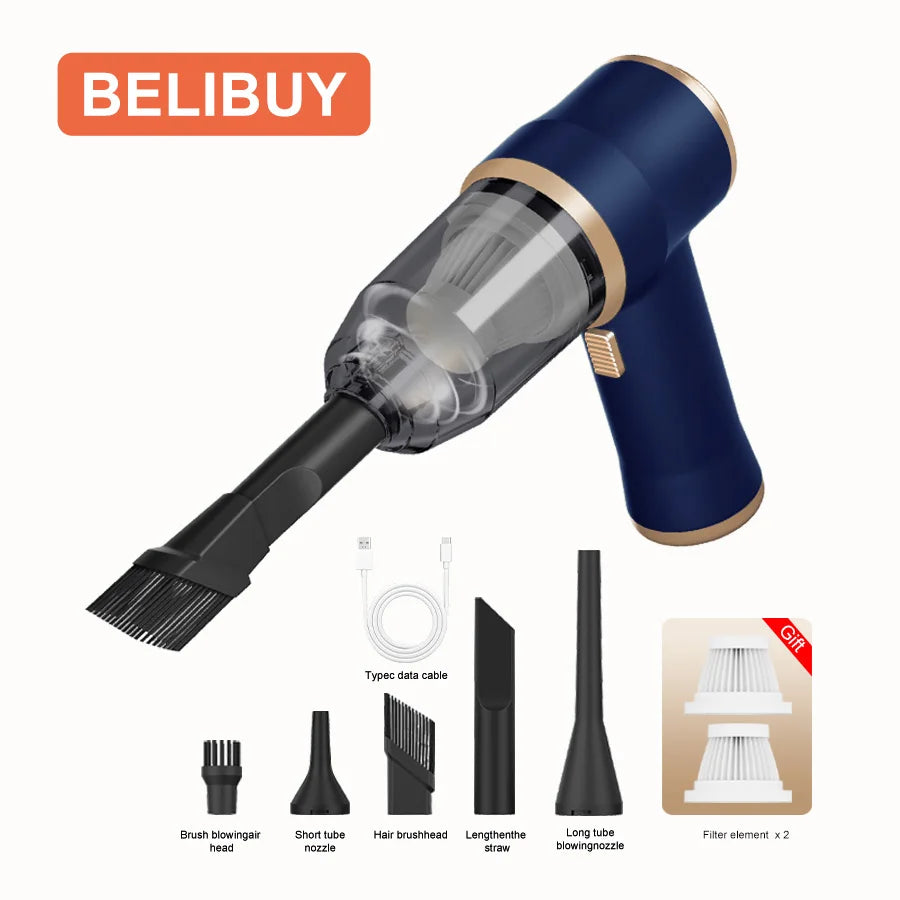 Portable Vacuum Cleaner with Long Life Battery