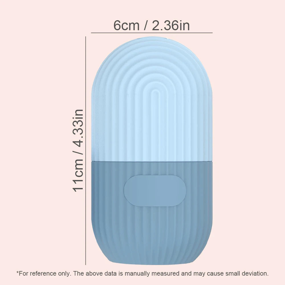 Reusable Silicone Face Ice Mask Mold