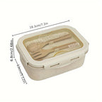 Wheat Straw Lunch Box, Bento Box