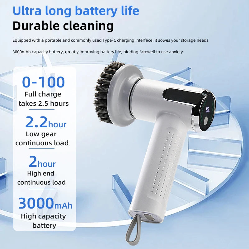 4-in-1 Electric Cleaning Brush