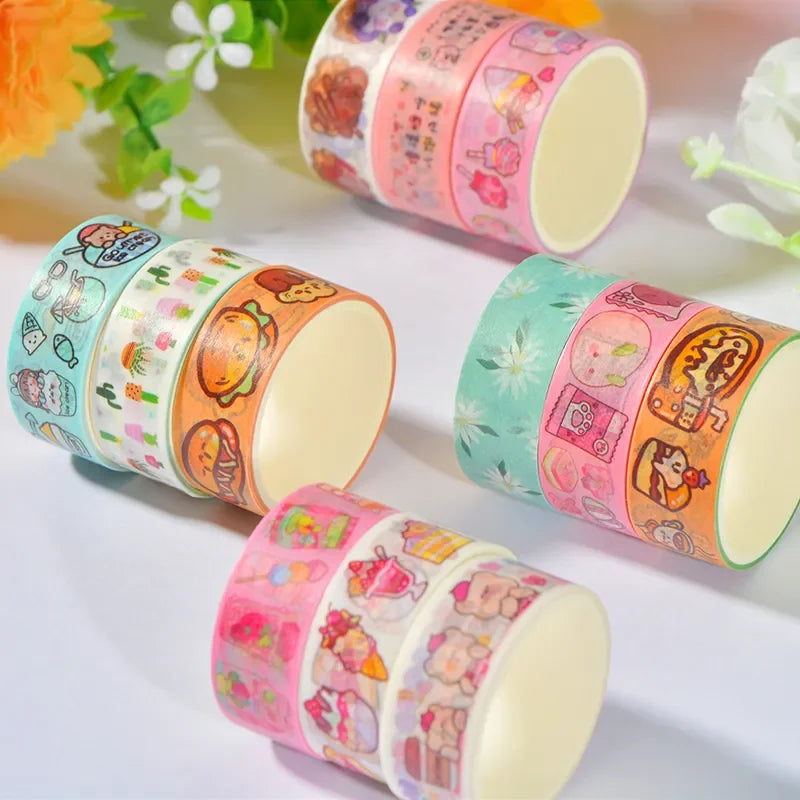 60 PCS/Set Cute Washi Tapes