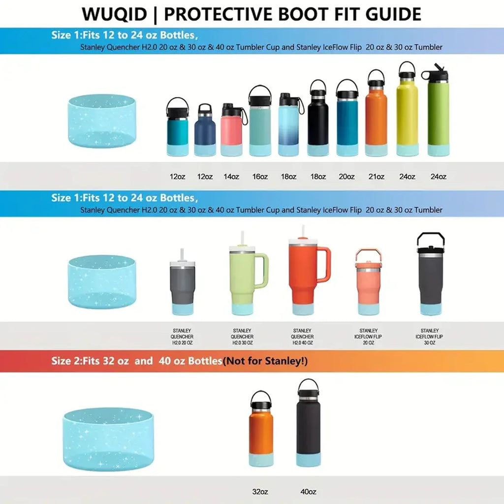 4-Pack Silicone Cup Sleeves