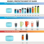 4-Pack Silicone Cup Sleeves