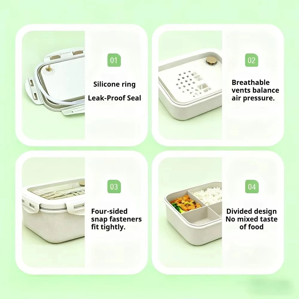 Wheat Straw Lunch Box, Bento Box