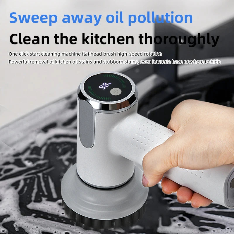 4-in-1 Electric Cleaning Brush