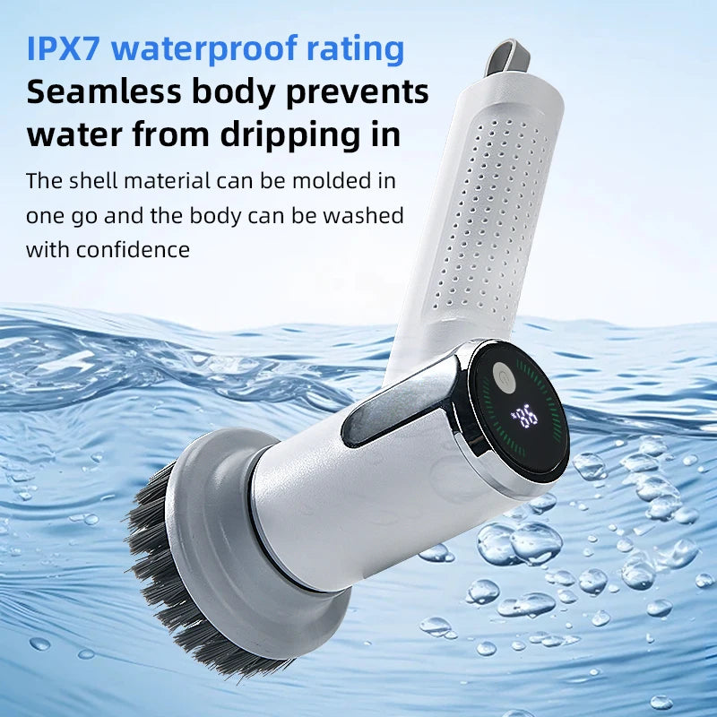 4-in-1 Electric Cleaning Brush