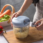 500/900ML Manual Meat Mincer Garlic Chopper