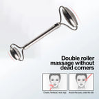 Stainless Steel Facial Roller Skincare Set
