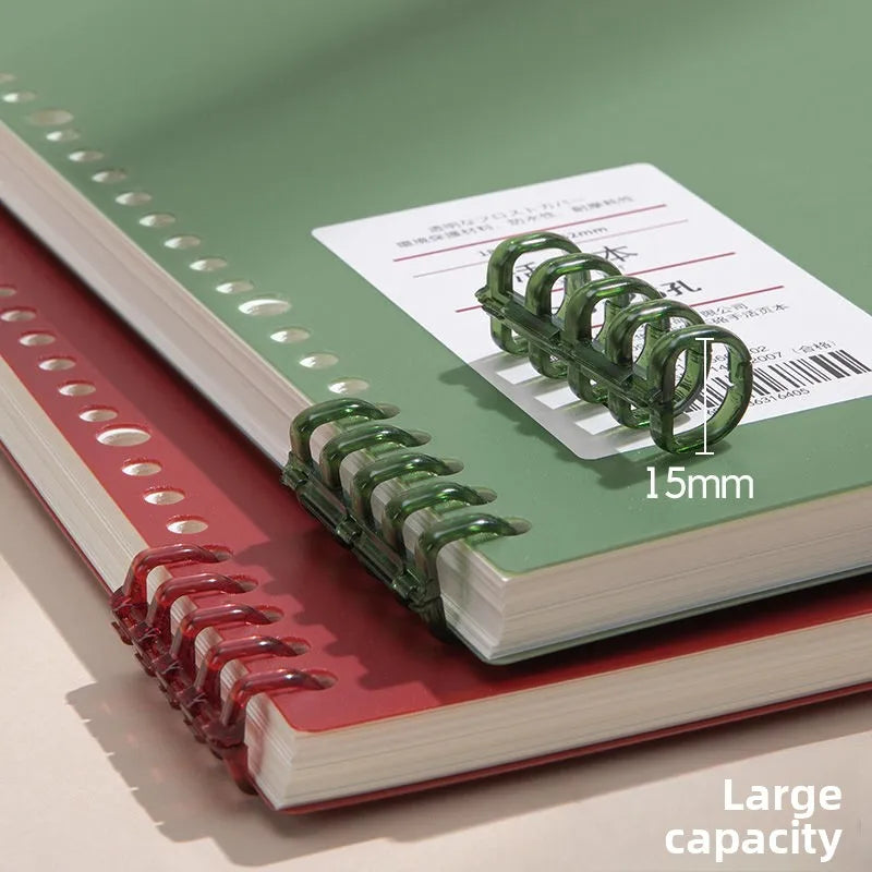 60-Sheet B5 Vintage High Aesthetic Notebook Loose