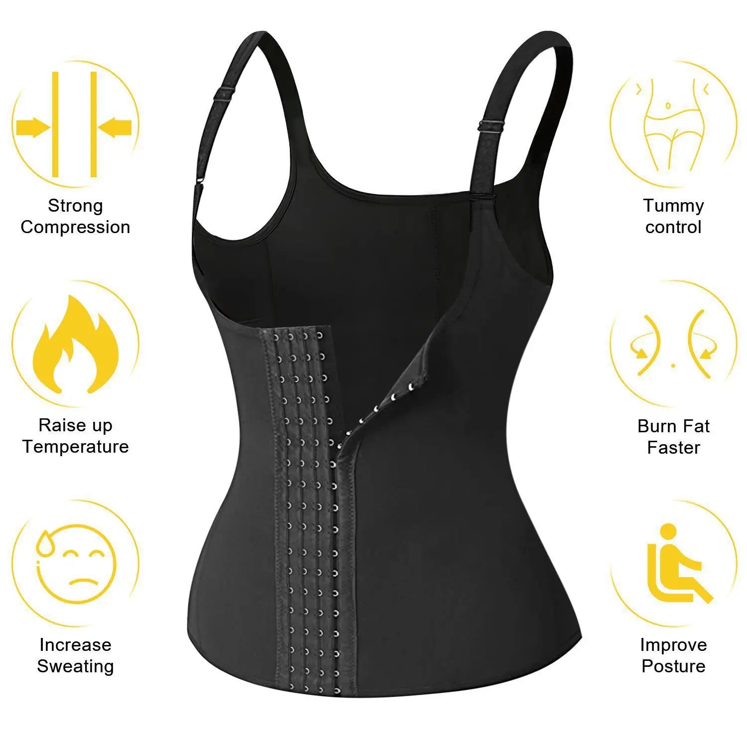 Waist Trainer Vest Slimming Corset