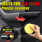 Back‑to‑Black Car Plastic & Leather Restorer – Gloss Finish